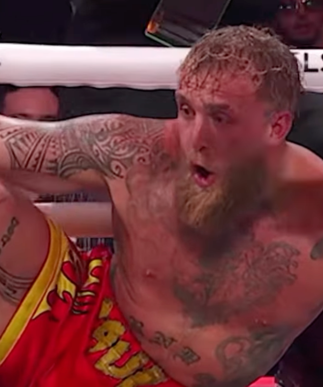 Jake Paul Served Warm In Round Six As Anthony Joshua Locates Emergency Stop Just Right Of Chin