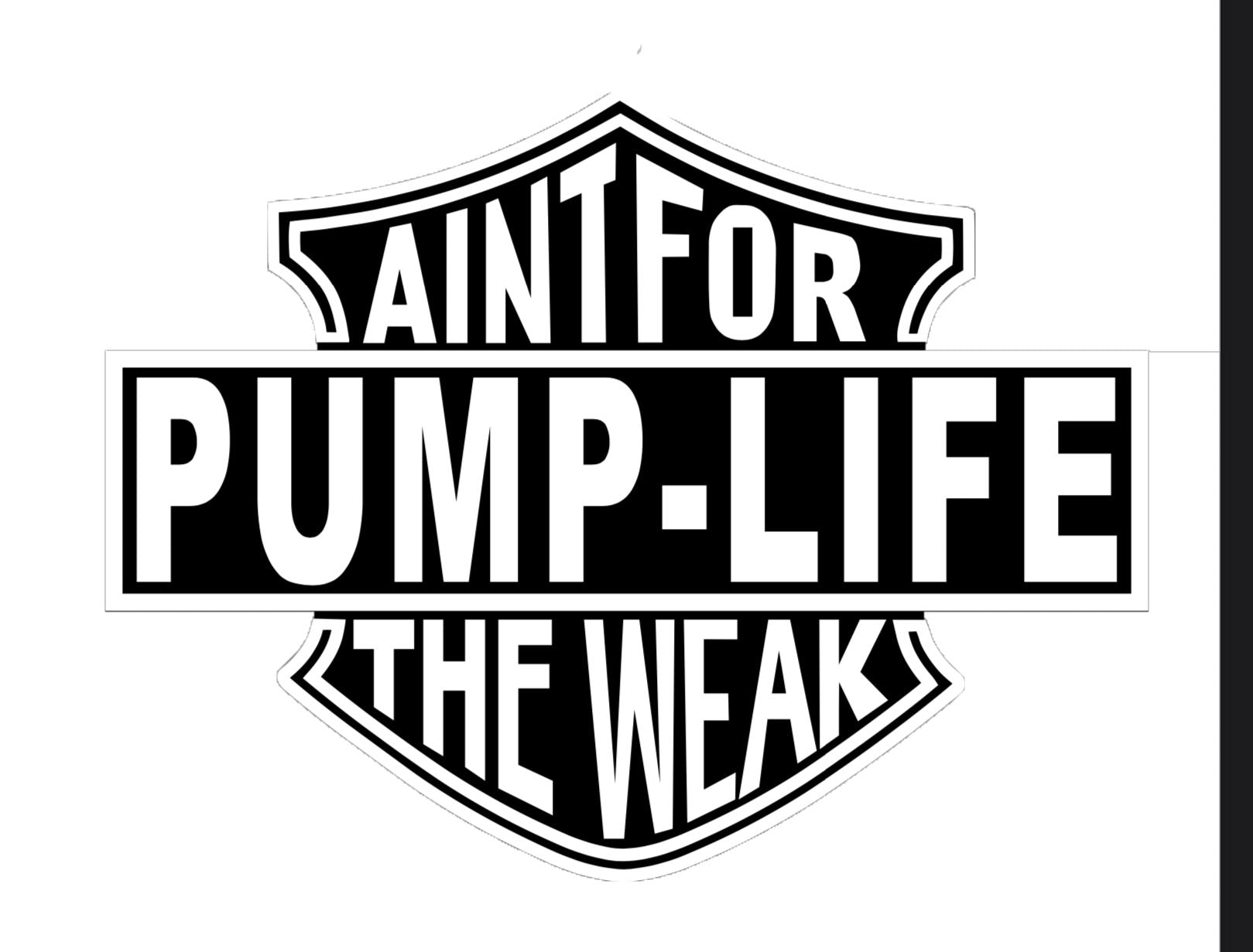PUMPLIFE RAW STICKER