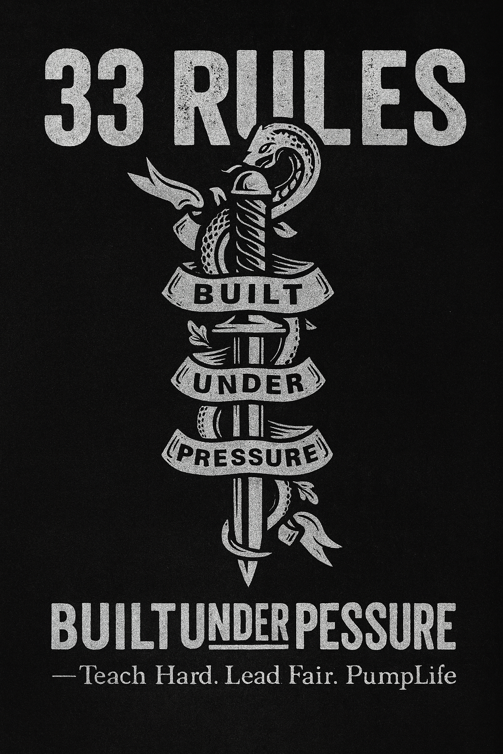 33 RULES — BUILT UNDER PRESSURE