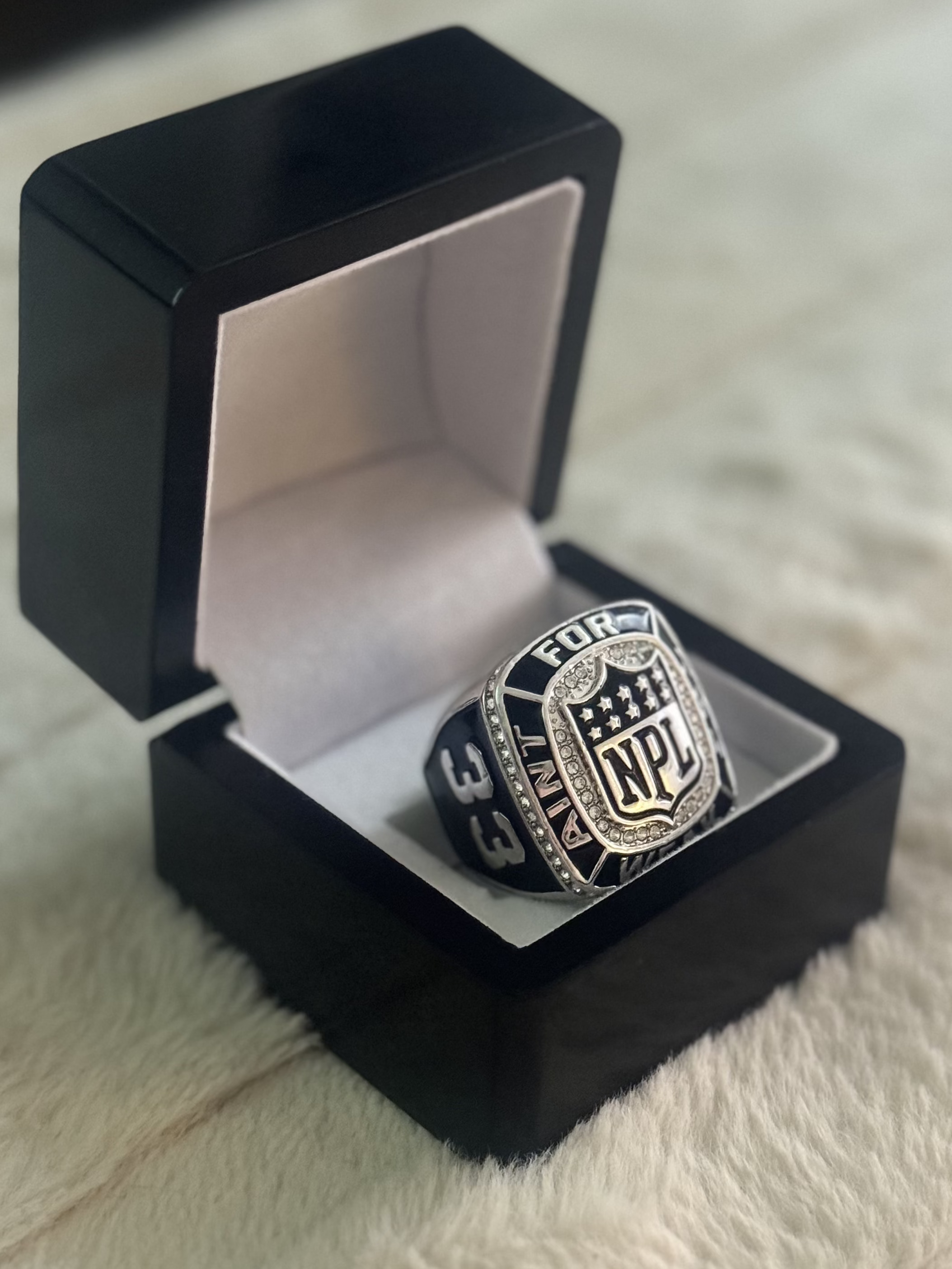 NPL Championship Ring — A.F.T.W.