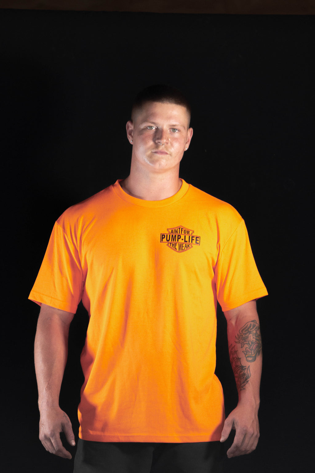 FLURO ORANGE TEE